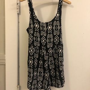 Tribal Print Romper